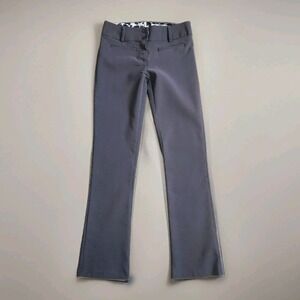 Luv Me More Y2K Gray Low Rise Pants Size 1 Juniors Vintage Dress Pants Stretch